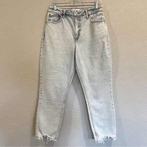Abercrombie & Fitch The Mom High Rise Jeans with Curve Love